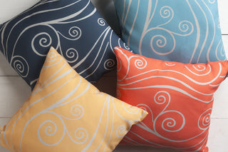 Surya Rain Sweeping Swirls RG-039 Pillow 