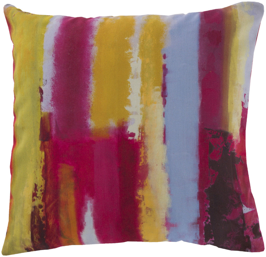 Surya Rain Perfectly Painted RG-044 Pillow 20 X 20 X 5 Poly filled
