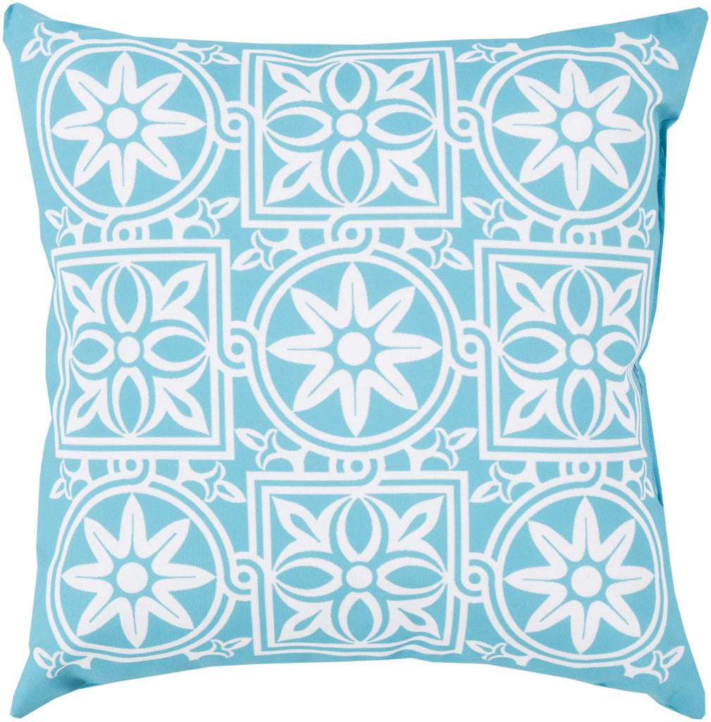 Surya Rain Multi Tile Moroccan RG-062 Pillow 18 X 18 X 4 Poly filled