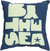 Surya Rain By the Sea RG-070 Pillow 26 X 26 X 5 Poly filled
