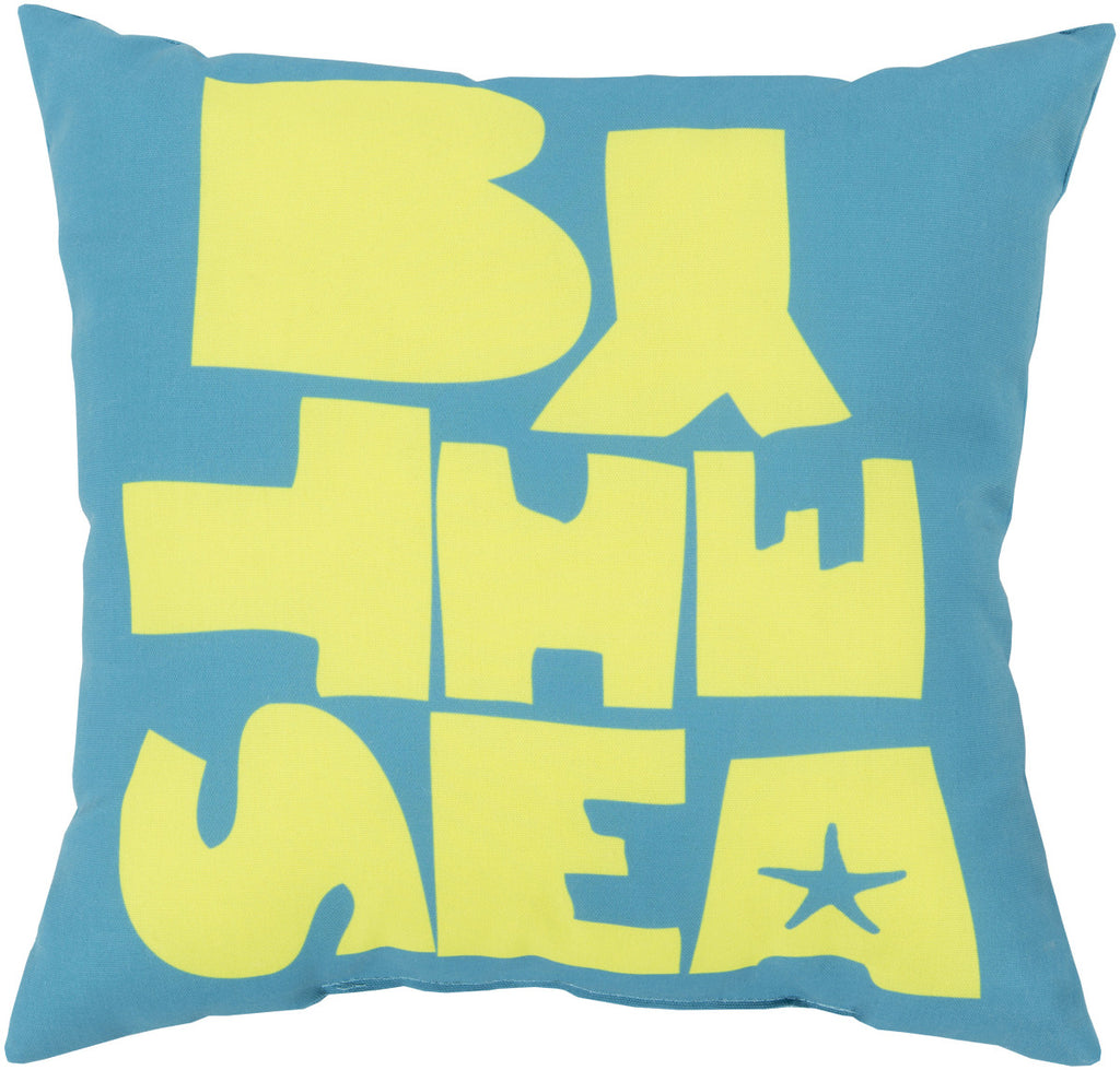 Surya Rain By the Sea RG-071 Pillow 18 X 18 X 4 Poly filled