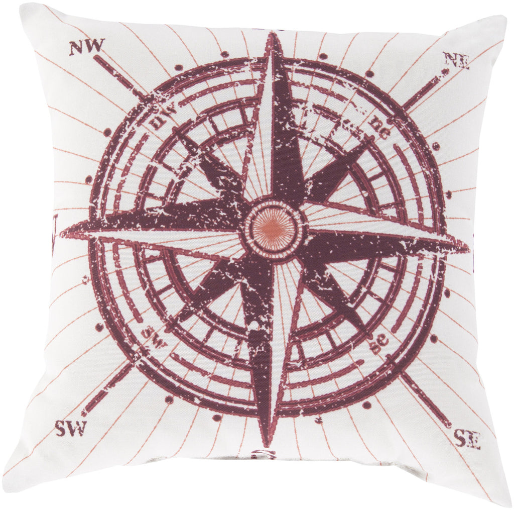 Surya Rain Charismatic Compass RG-077 Pillow 18 X 18 X 4 Poly filled