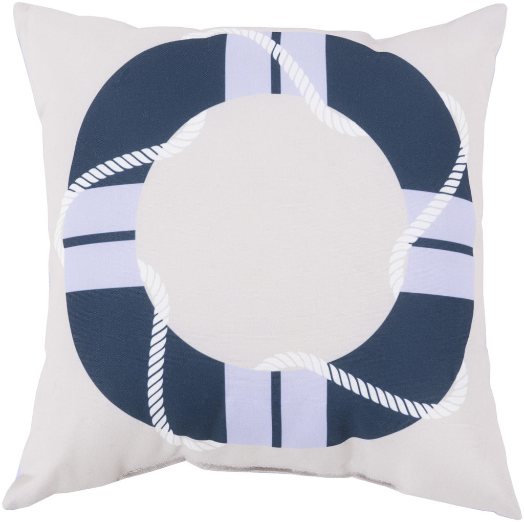 Surya Rain Lovely Life Raft RG-082 Pillow 18 X 18 X 4 Poly filled