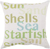 Surya Rain Striking Sea Filled RG-091 Pillow