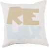 Surya Rain Just Relax RG-092 Pillow 20 X 20 X 5 Poly filled