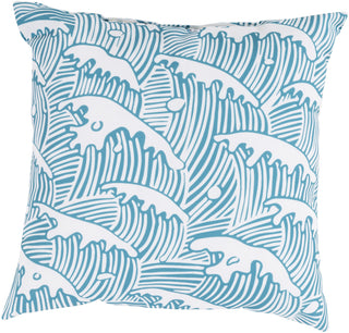 Surya Rain Washed by the Waves RG-098 Pillow 18 X 18 X 4 Poly filled