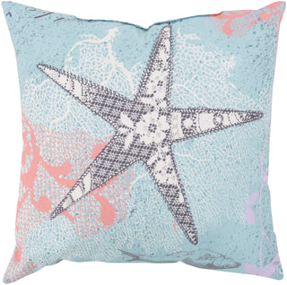 Surya Rain Sweet Starfish RG-101 Pillow 18 X 18 X 4 Poly filled