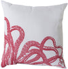 Surya Rain Eye Catching Octopus RG-106 Pillow 20 X 20 X 5 Poly filled