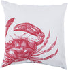 Surya Rain Charming Crab RG-107 Pillow 20 X 20 X 5 Poly filled