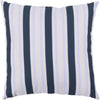 Surya Rain Nantucket Stripe RG-109 Pillow 20 X 20 X 5 Poly filled