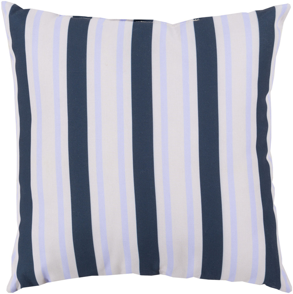 Surya Rain Nantucket Stripe RG-109 Pillow 18 X 18 X 4 Poly filled