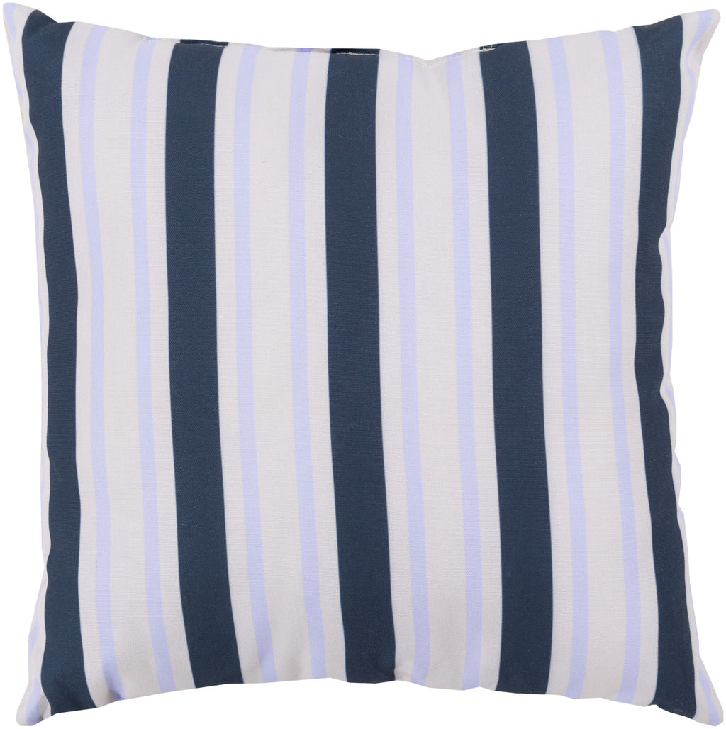 Surya Rain Nantucket Stripe RG-109 Pillow 18 X 18 X 4 Poly filled