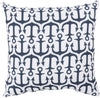 Surya Rain Alluring Anchor RG-115 Pillow 20 X 20 X 5 Poly filled