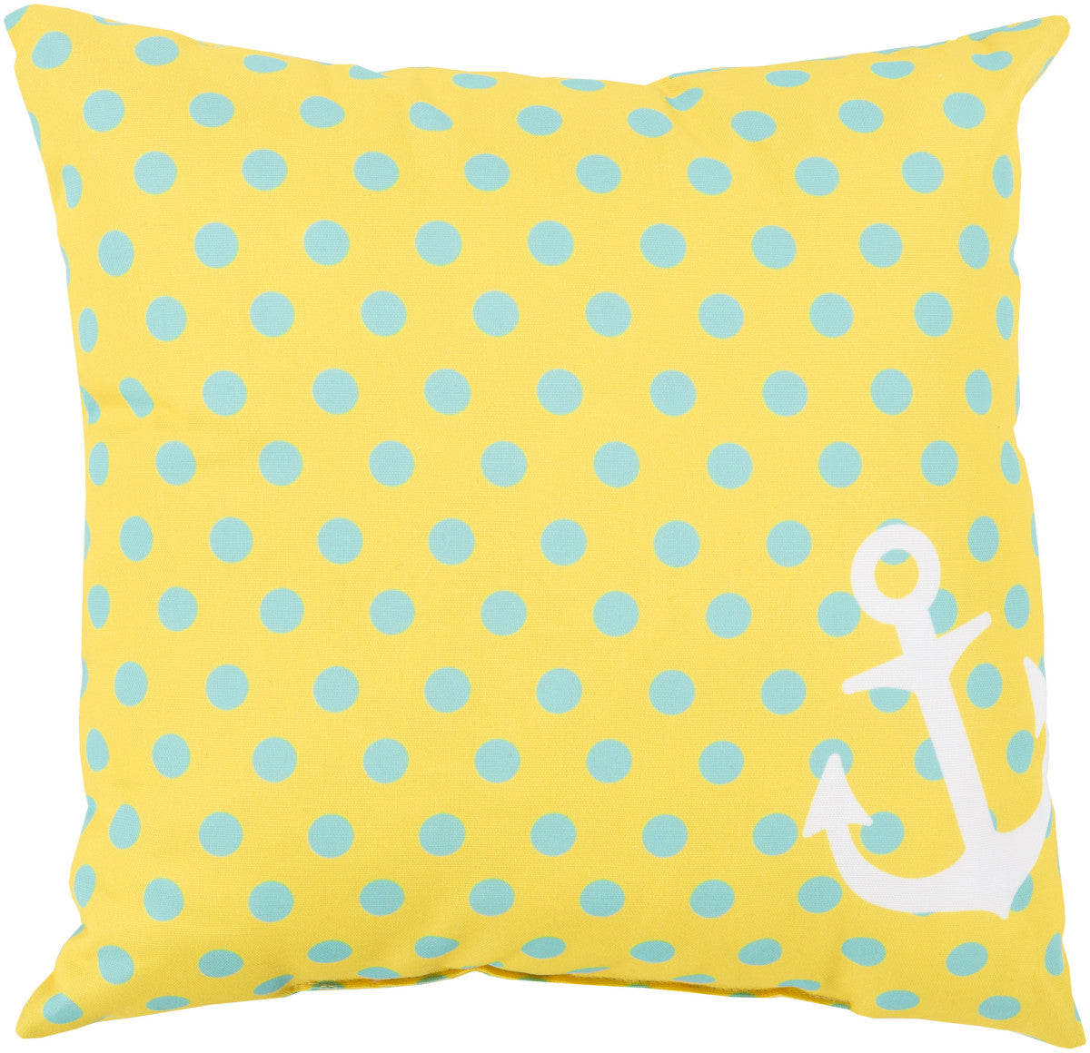 Surya Rain Anchored in Polka Dots RG-123 Pillow