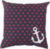 Surya Rain Anchored in Polka Dots RG-125 Pillow
