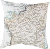 Surya Rain Mapped in Magnificence RG-129 Pillow