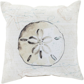 Surya Rain Striking Sand Dollar RG-130 Pillow