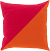 Surya Rain Split Color RG-139 Pillow 18 X 18 X 4 Poly filled