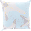 Surya Rain Striking Series of Starfish RG-141 Pillow 26 X 26 X 5 Poly filled