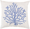 Surya Rain Coral of the Sea RG-150 Pillow 26 X 26 X 5 Poly filled