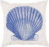 Surya Rain Shell of the Sea RG-151 Pillow 18 X 18 X 4 Poly filled