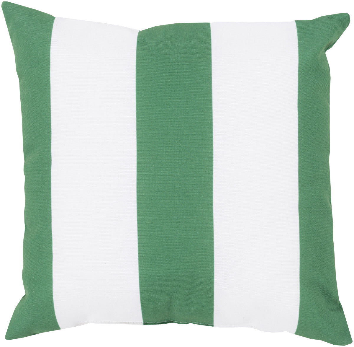 Surya Rain Awning Stripe Kelly Green Outdoor RG-156 Pillow