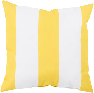 Surya Rain Awning Stripe Lemon Outdoor RG-157 Pillow