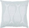 Surya Rain Fabulous Fish RG-167 Pillow 26 X 26 X 5 Poly filled