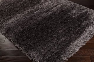 Surya Rhapsody RHA-1004 Taupe Shag Weave Area Rug 5x8 Corner