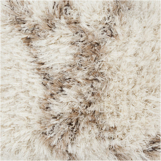 Surya Rhapsody RHA-1022 Ivory Shag Weave Area Rug 16'' Sample Swatch