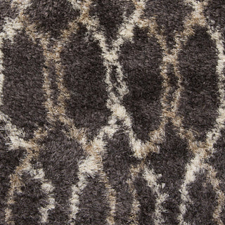 Surya Rhapsody RHA-1030 Gray Shag Weave Area Rug Sample Swatch