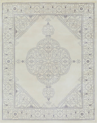 Surya Rhea RHE-1004 Medium Gray Cream Area Rug Main Image 8 X 11