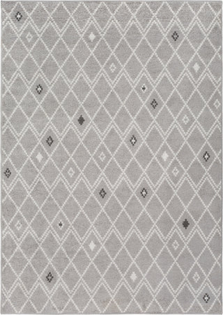 Surya Rhea RHE-1007 Medium Gray Cream Charcoal Area Rug main image