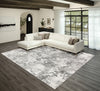 Dalyn Rhodes RR4 Gray Area Rug Room Image Feature