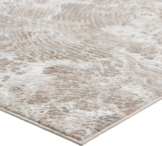 Dalyn Rhodes RR5 Taupe Area Rug Corner Image