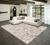 Dalyn Rhodes RR5 Taupe Area Rug Room Image Feature