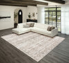 Dalyn Rhodes RR7 Taupe Area Rug Room Image Feature
