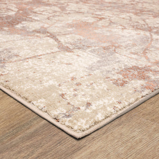 Karastan Soiree Rhone Rose Gold Area Rug Main Image