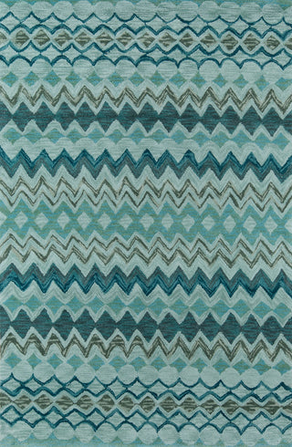 Momeni Rio RIO-1 Teal Area Rug main image