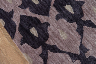 Momeni Rio RIO-2 Aubergine Area Rug Closeup