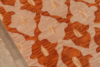 Momeni Rio RIO-2 Orange Area Rug Closeup