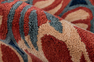 Momeni Rio RIO-3 Red Area Rug Detail Shot