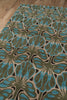 Momeni Rio RIO-3 Teal Area Rug Corner Shot