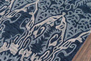 Momeni Rio RIO-4 Denim Area Rug Close up