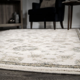 Orian Rugs Riverstone Manor Sarouk Soft White Area Rug by Palmetto Living