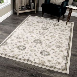 Orian Rugs Riverstone Manor Sarouk Soft White Area Rug by Palmetto Living