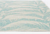 Momeni Riviera RV-01 Aqua Area Rug Close up
