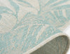 Momeni Riviera RV-01 Aqua Area Rug Round Image