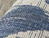 Momeni Riviera RV-01 Blue Area Rug Round Image