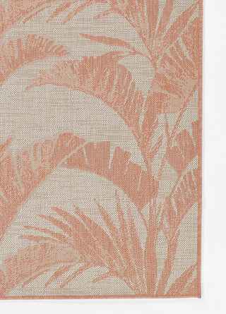 Momeni Riviera RV-01 Coral Area Rug Corner Image
